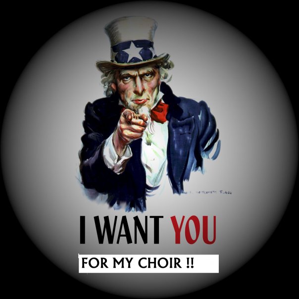 Non riesci a trattenerti dal cantare? Non esitare: contattaci!!