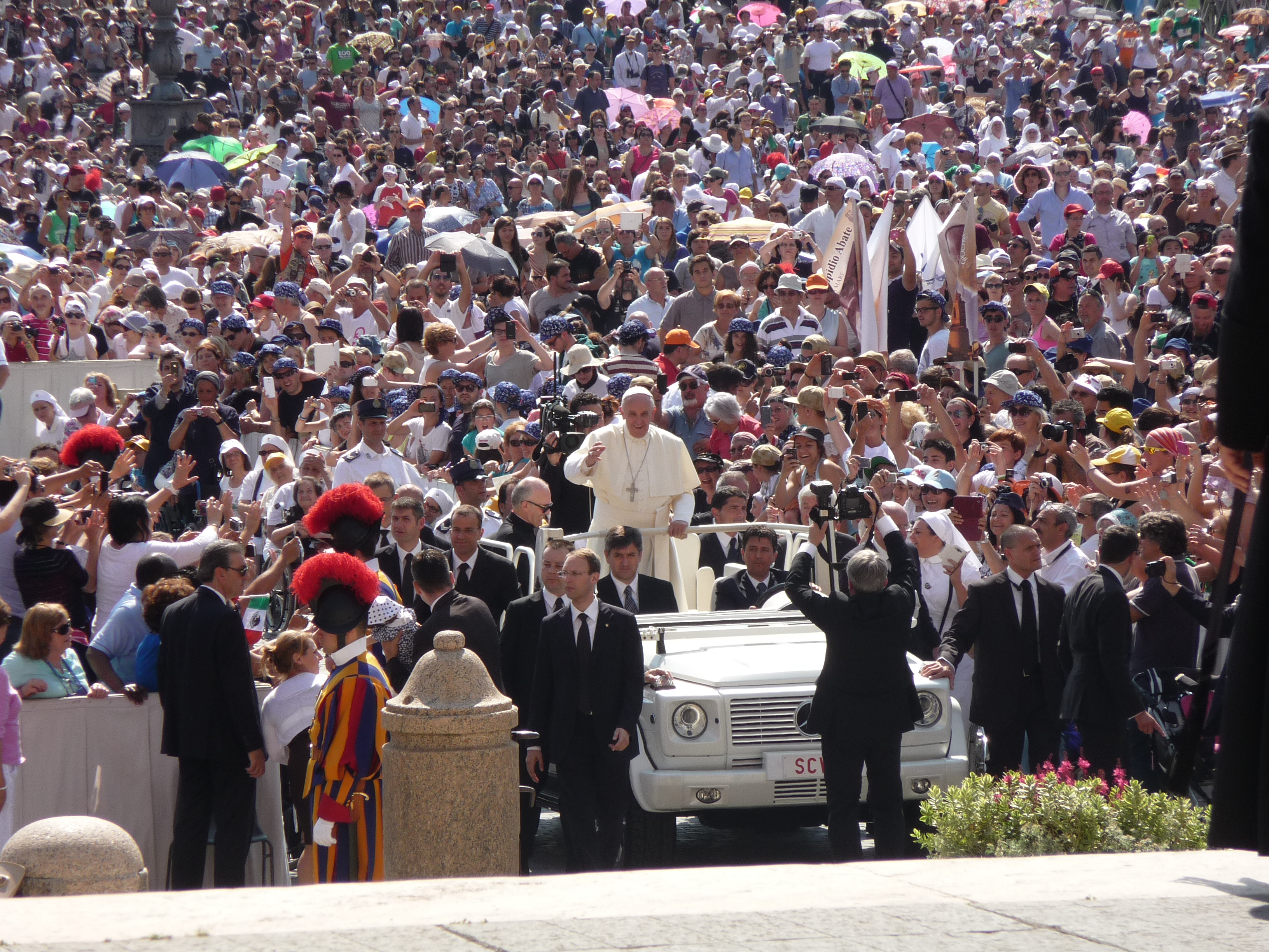 S.Messa celebrata da Papa Francesco, Basilica Vaticana, domenica 7 luglio, ore 9:30