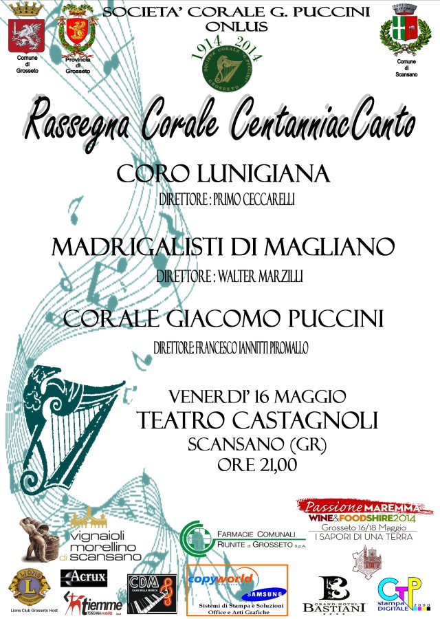 Rassegna Corale “CentanniacCanto”