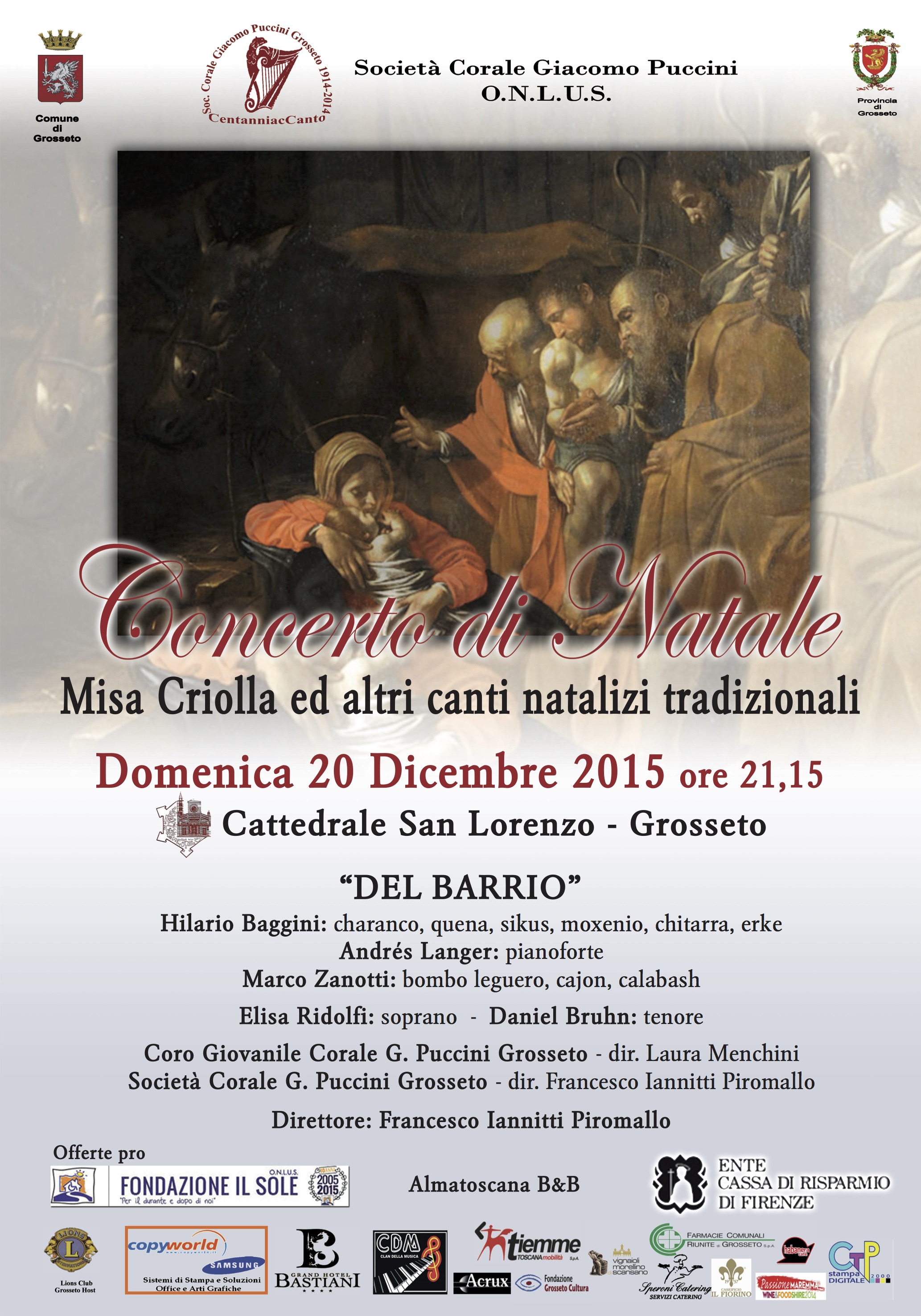 Concerto di Natale in Cattedrale… desiderando cantare la gioia e la pace! Domenica 20 dicembre, ore 21:15