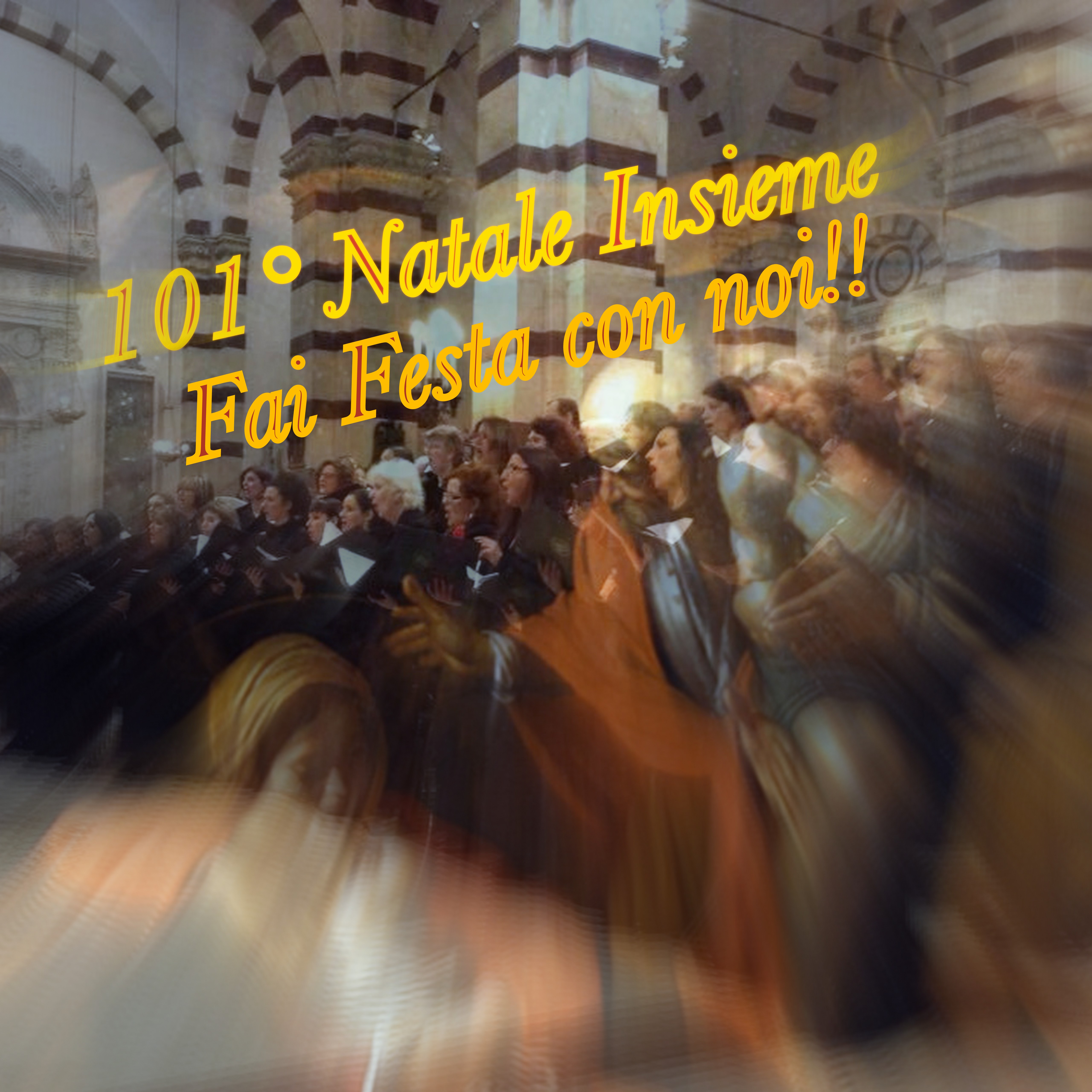 Festeggia con noi! 101° Natale Insieme alla luce della Speranza, della Gioia e della Musica!!