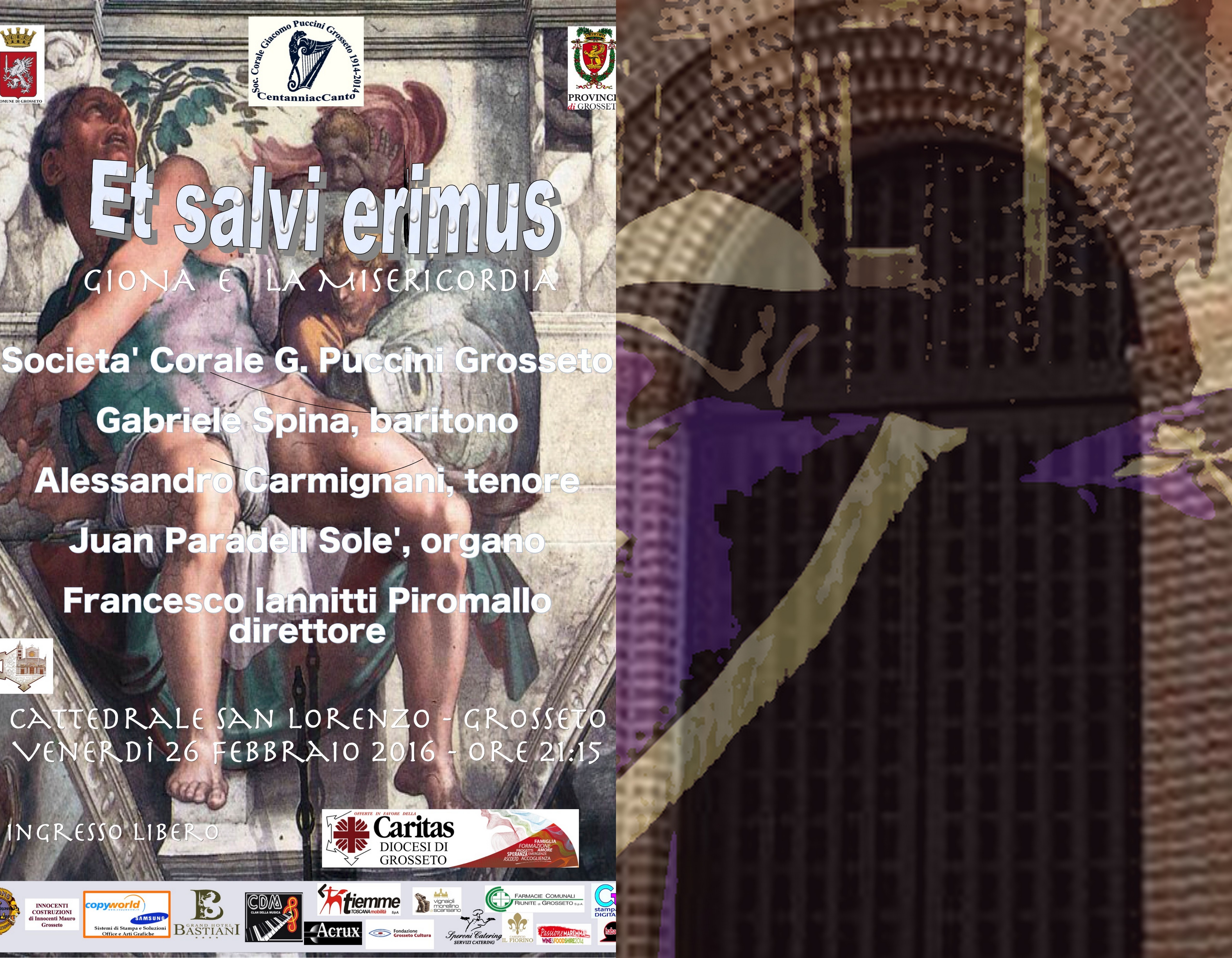 Questa è la settimana: primo concerto dell’anno, omaggio al Giubileo