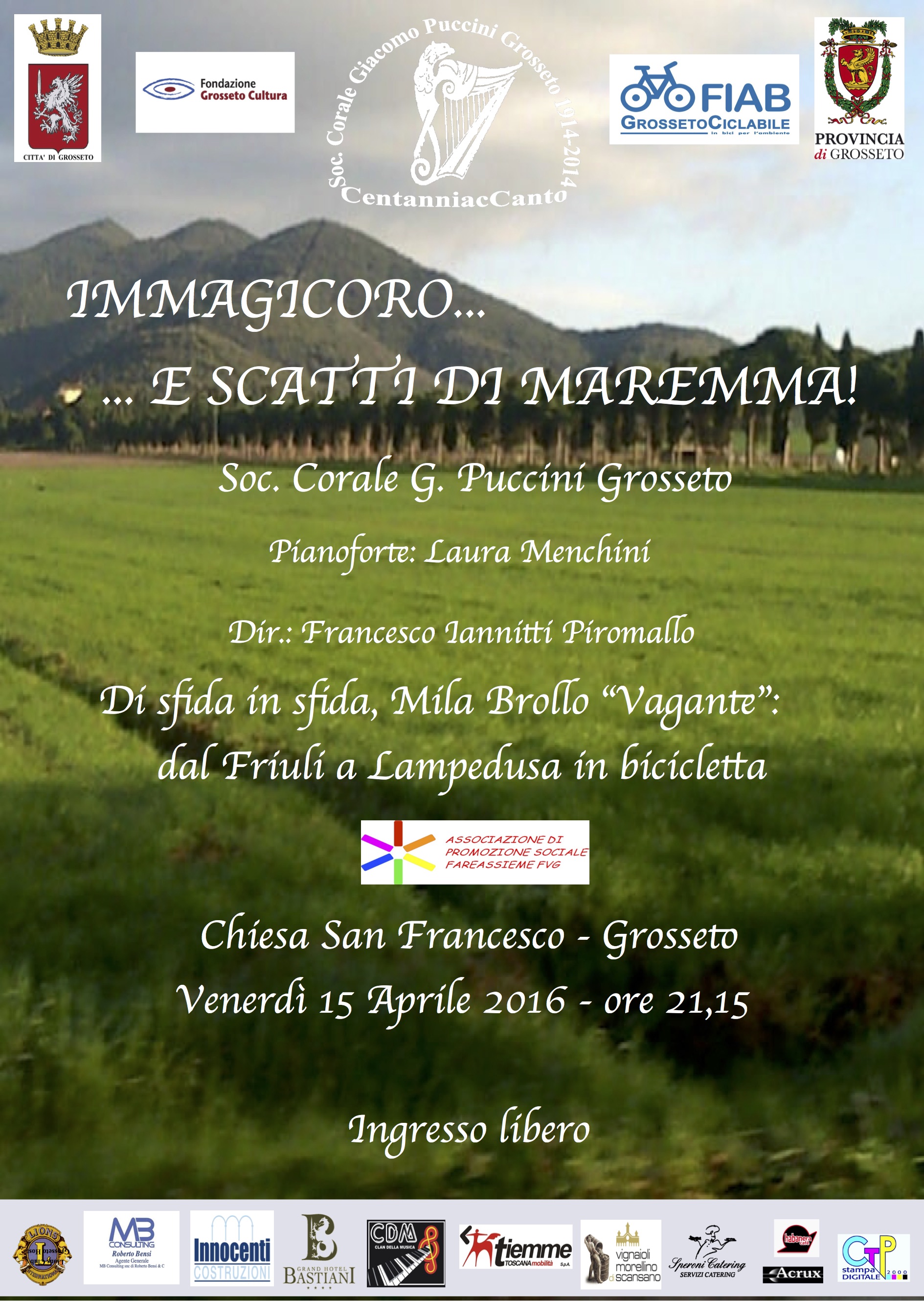 “Immagicoro e scatti di Maremma!” – Benvenuto a Grosseto a Mila Brollo “Vagante”!