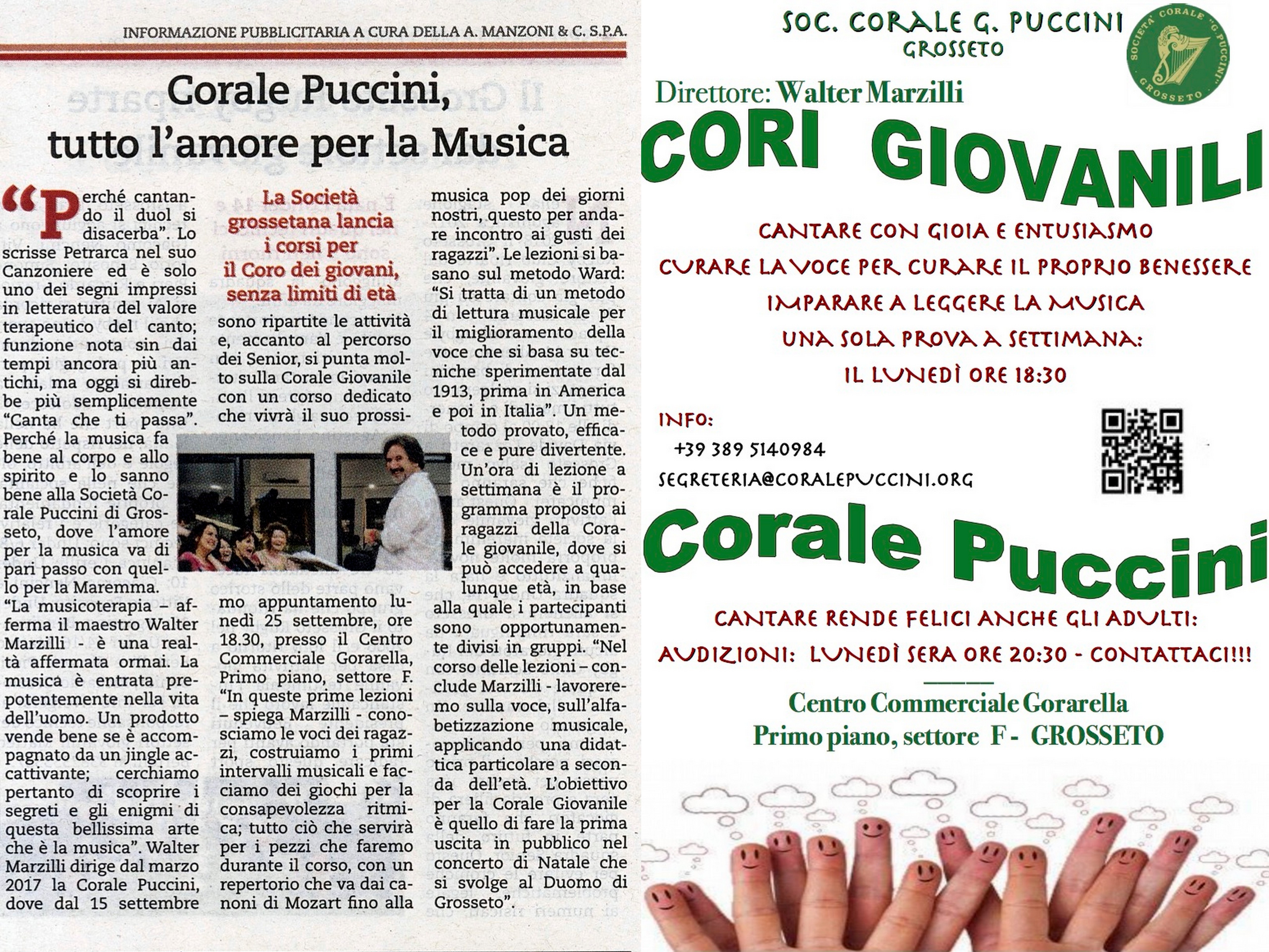 Canta che ti passa… “perché cantando il duol si disacerba”